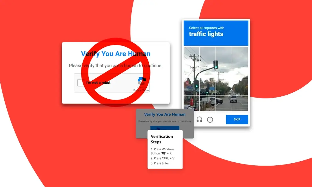 A imagem é uma criação ilustrativado processo de verificação humana online, demonstrando a questão de ter cuidado com esta verificação.